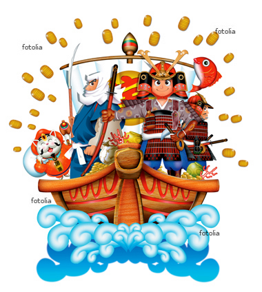 フリーイラストレーターの生き甲斐 宝船 明けましておめでとうございます